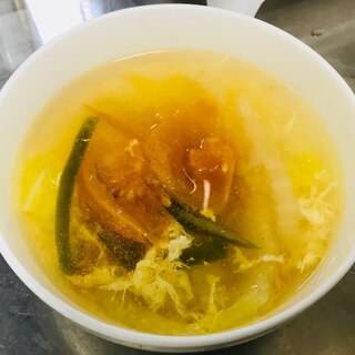 ナンプラーとシャンタン使用♬ 簡単 中華風スープ